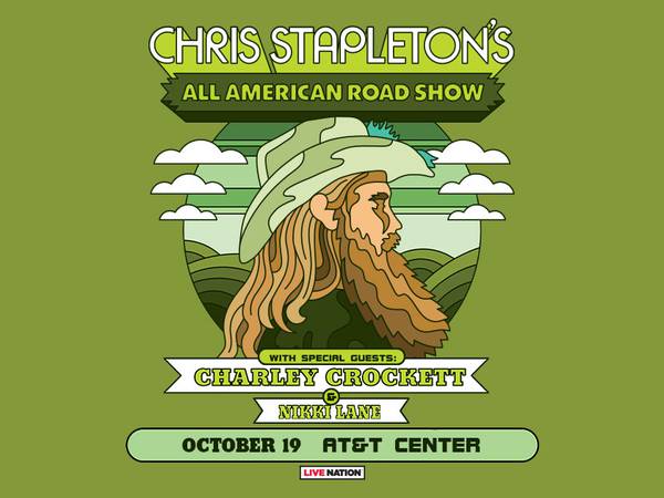 Y100 CONCERT ALERT: Chris Stapleton - October 19, 2023 at the AT&T Center