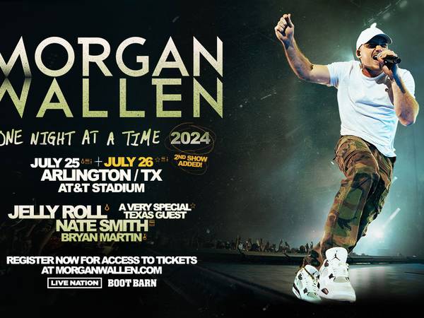 Morgan Wallen: One Night at a Time July 25 and 26, 2024
