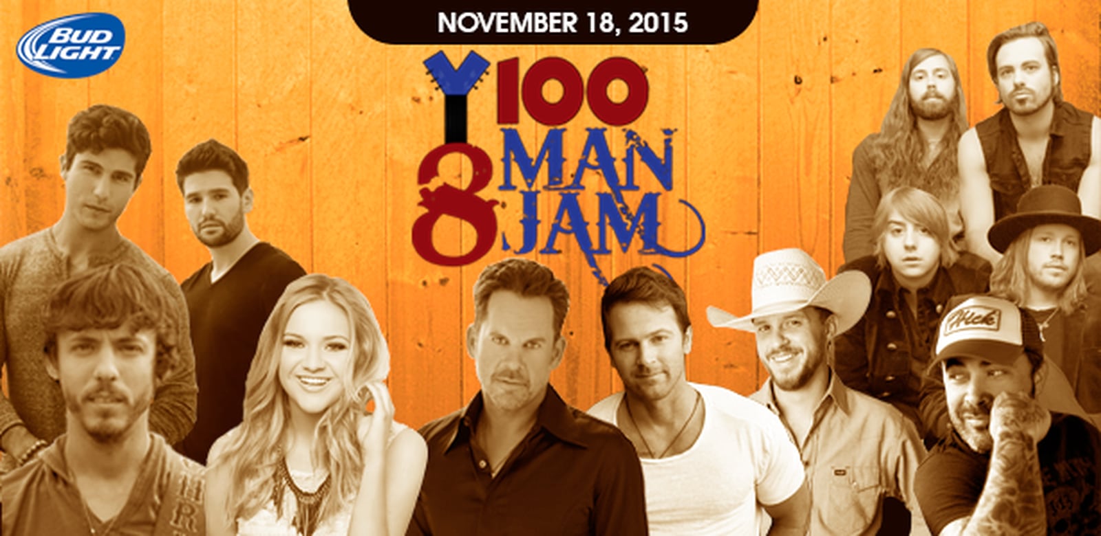 8 Man Jam 2015 Y100 FM