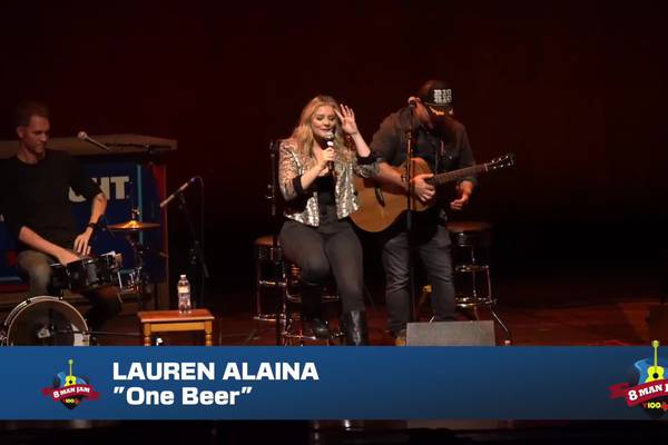 Lauren Alaina "One Beer" Live at the Y100 8 Man Jam 2023
