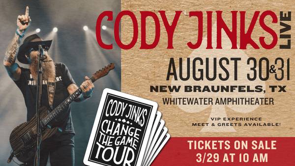 Win Tickets to Cody Jinks with the Y100 App During Texas Made Sunday Night