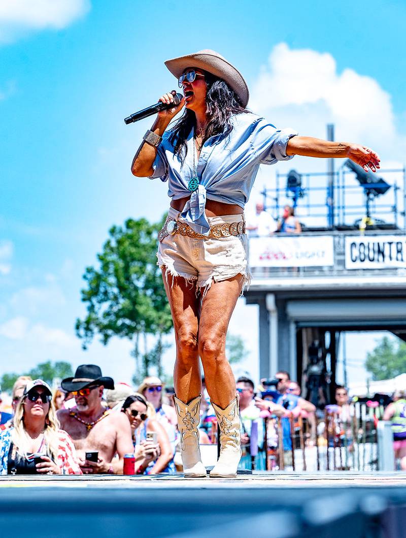 Check out these photos of HARDY, Bailey Zimmerman, Clint Black, Sara Evans, and many more from Saturday at Country Concert '24 in Fort Loramie, Ohio