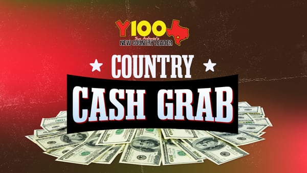 Win $1,000 Five Times a Day With the Y100 Country Cash Grab