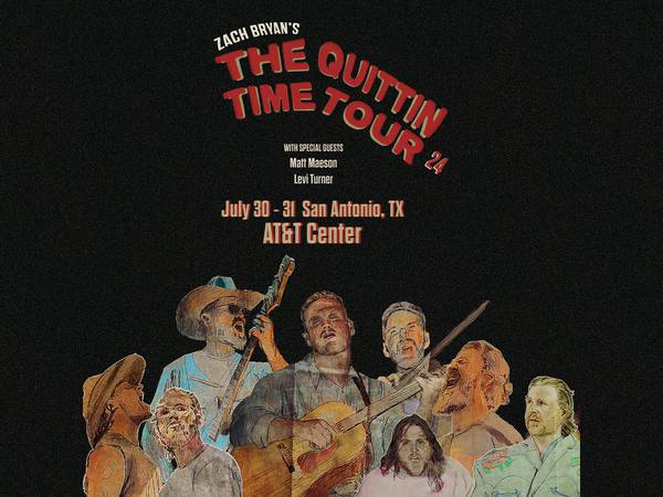 Zach Bryan - The Quittin’ Time Tour - July 30-31, 2024