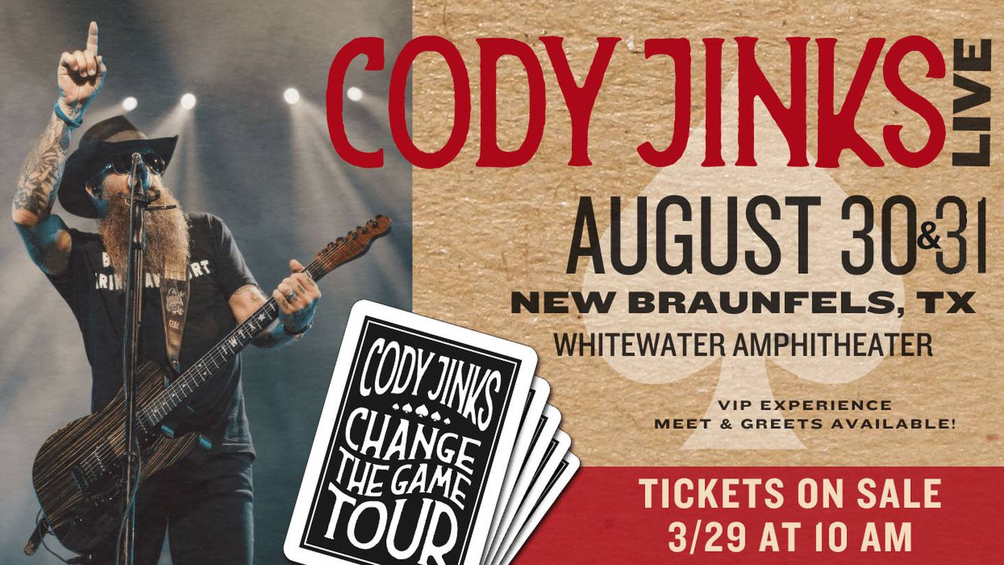 Cody Jinks - August 30-31, 2024
