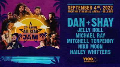 Win a Trip To See Dan + Shay in Orlando at the All-Star Jam