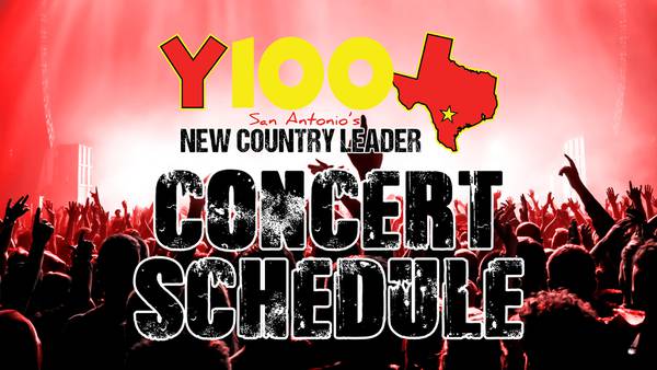 Y100 Concert Calendar