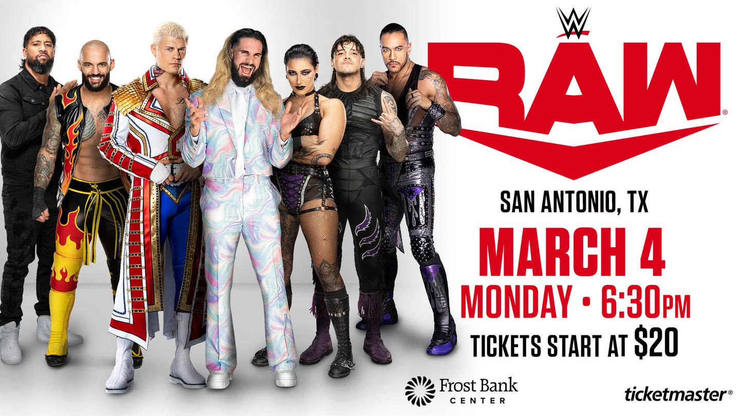 Win Tickets to WWE Monday Night RAW with Frito & Katy