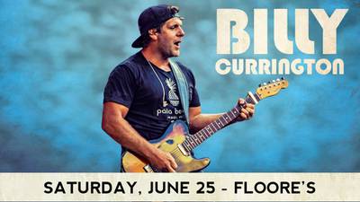 Y100 CONCERT ANNOUNCEMENT: Billy Currington at Floore’s June 25th