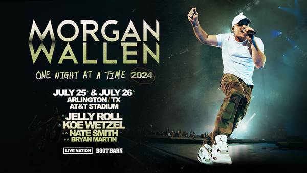 Morgan Wallen: One Night at a Time July 25 and 26, 2024