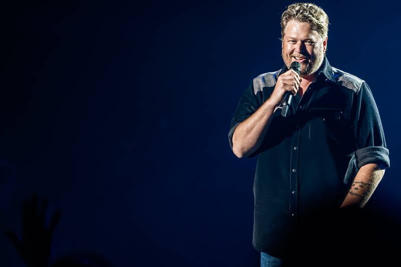 Check out all the photos from Blake Shelton's All For The Hall concert at the BOK Center on Saturday, March 30th.