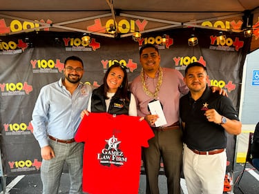 Thursday, November 14, 2024, Y100 stopped at Gamez Law Firm to give away tickets to the 2024 Y100 Gamez Law 8 Man Jam, presented by Bud Light! We gave away a bunch of tickets to the show! Come out to all the ticket stops for your chance to win!