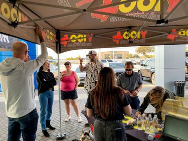 Wednesday, October 16, 2024, Y100 stopped at Gunn Chevrolet to give away tickets to the 2024 Y100 Gamez Law 8 Man Jam, presented by Bud Light! We gave away a bunch of tickets to the show! Come out to all the ticket stops for your chance to win!