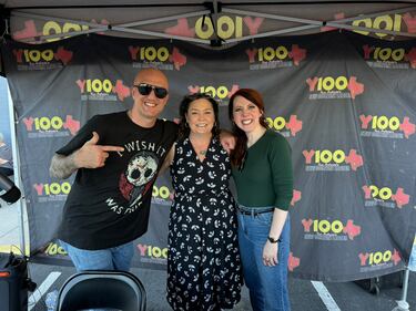 Thursday, October 24, 2024, Y100 stopped at Gamez Law Firm to give away tickets to the 2024 Y100 Gamez Law 8 Man Jam, presented by Bud Light! We gave away a bunch of tickets to the show! Come out to all the ticket stops for your chance to win!