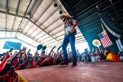 Check out these photos of Cody Johnson, Riley Green, Trace Adkins, and many more from Thursday at Country Concert '24 in Fort Loramie, Ohio