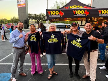 Thursday, November 14, 2024, Y100 stopped at Gamez Law Firm to give away tickets to the 2024 Y100 Gamez Law 8 Man Jam, presented by Bud Light! We gave away a bunch of tickets to the show! Come out to all the ticket stops for your chance to win!