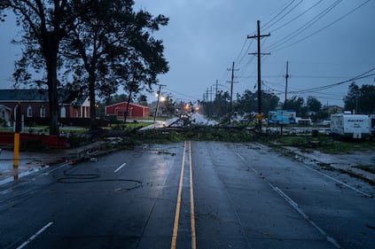 Hurricane Francine aftermath