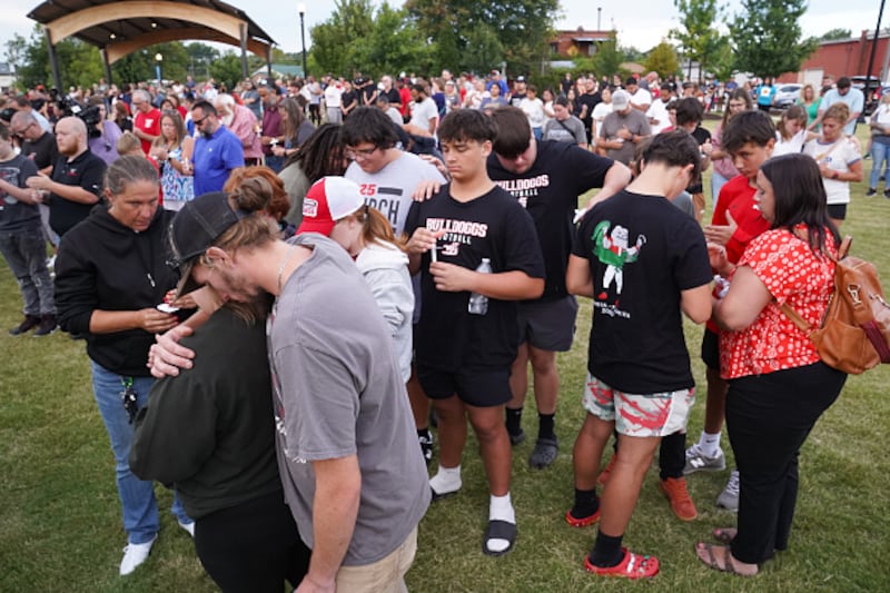 Apalachee High School shooting vigil