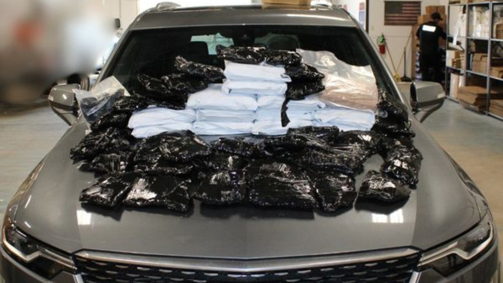 A man was arrested after an office conducted a traffic stop and found drugs wrapped as Christmas gifts in the vehicle in Oklahoma City, Oklahoma.
