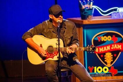 We couldn’t have found a better person to kick off the Y100 8 Man Jam than that amazing Drew Baldridge! We’re so glad he could join us for our year-end party. Thanks to everyone who came out (and worked hard to win those tickets)!