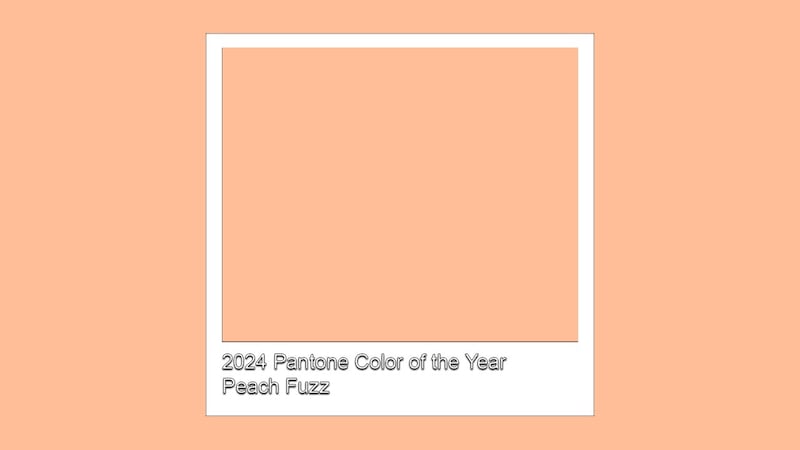 2024 Peach Fuzz