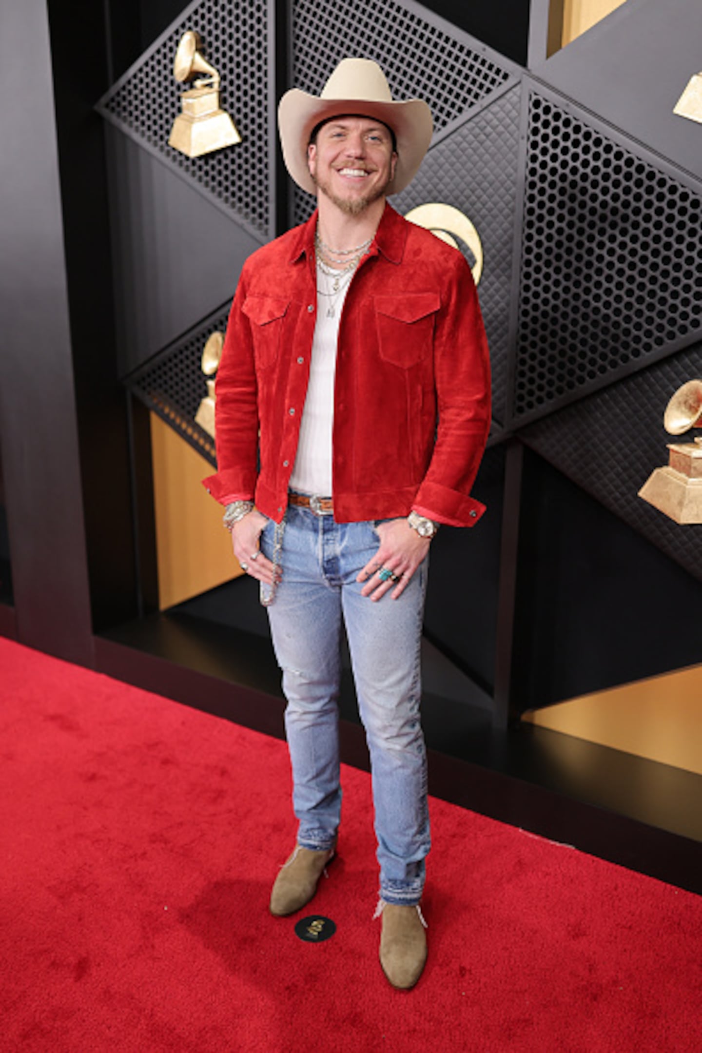 Grammy Awards red carpet