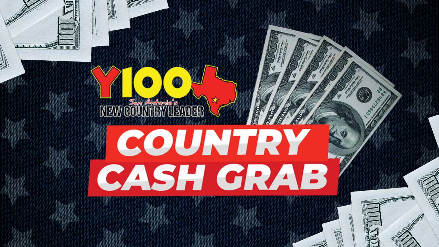 Win $1,000 Five Times a Day - With the Y100 Country Cash Grab